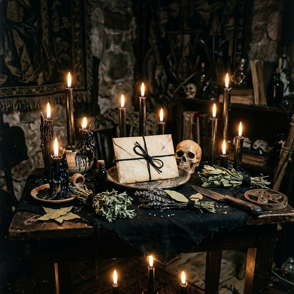 Altar de pacto oscuro