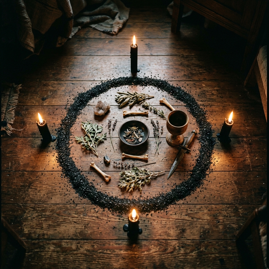 Círculo ritual de pacto